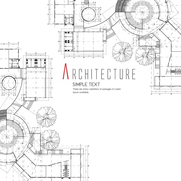 Free Vector architecture background design