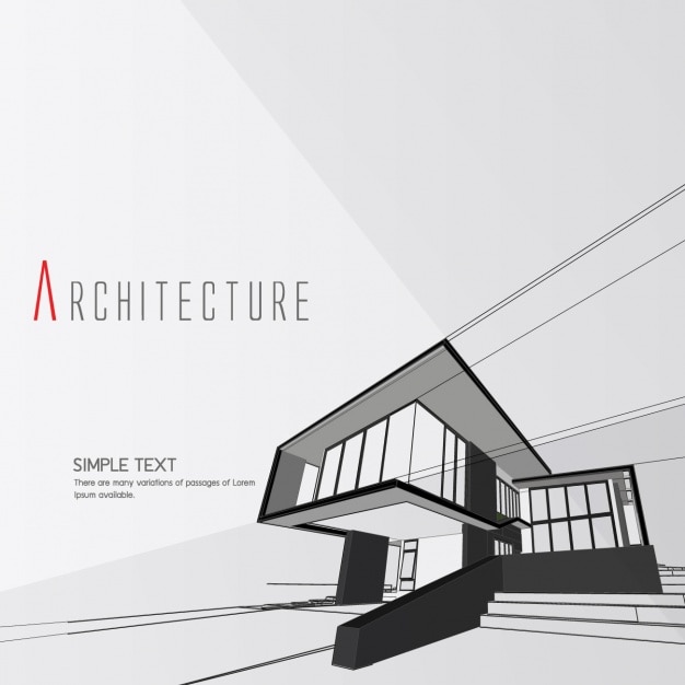 Free Vector architecture background design