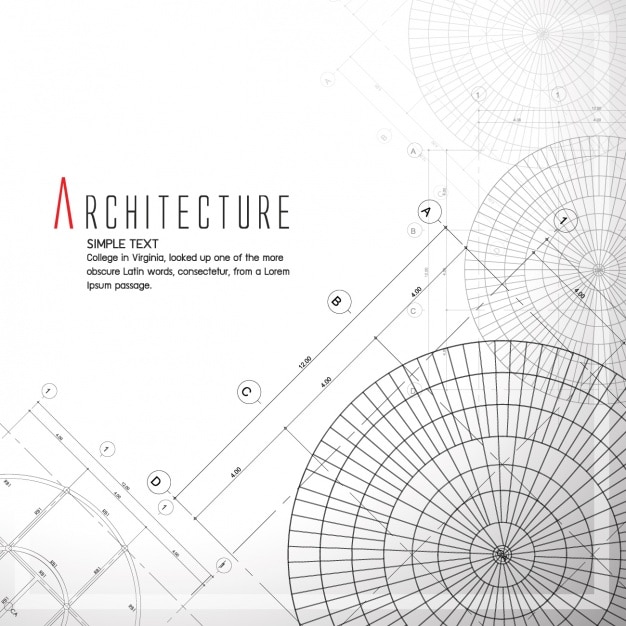 Free Vector architecture background design