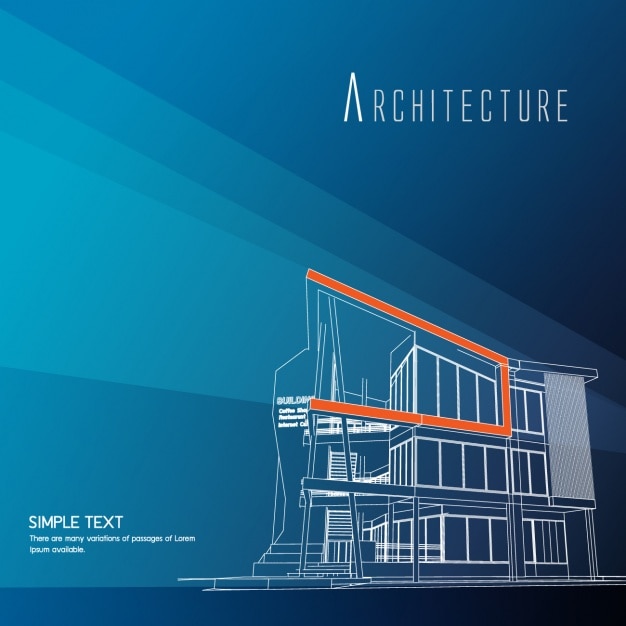 Free Vector architecture background design