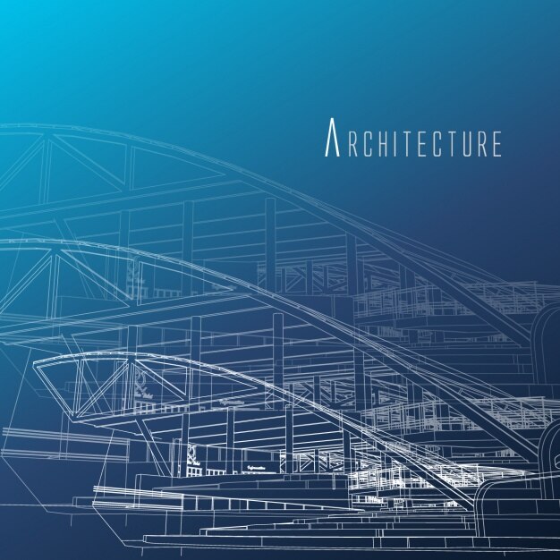 Free Vector architecture background design