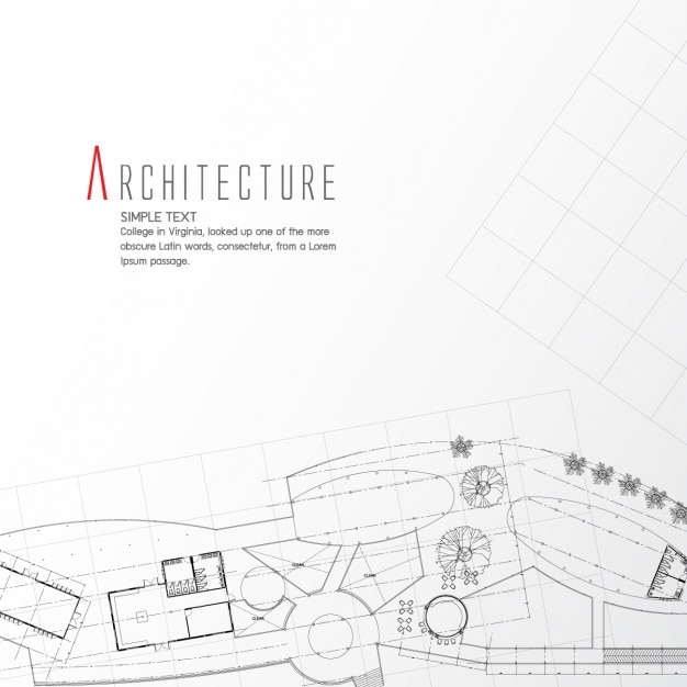 Free Vector architecture background design