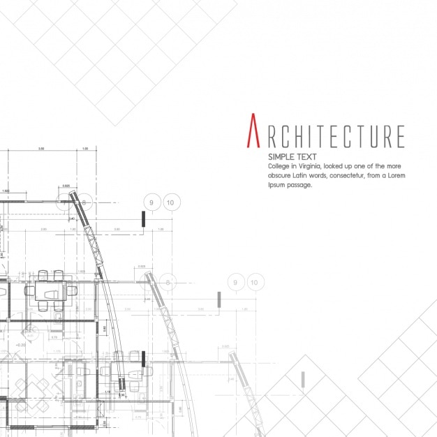 Free Vector architecture background design