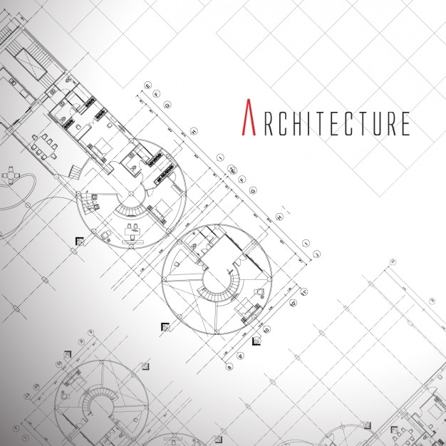 Free vector architecture background design