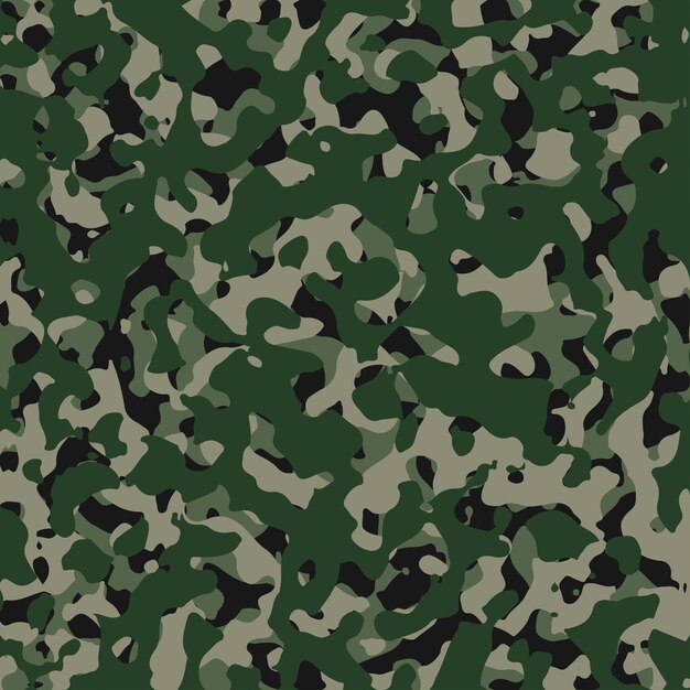 Army camouflage vector seamless pattern Texture military camouflage repeats seamless army Design Vector background