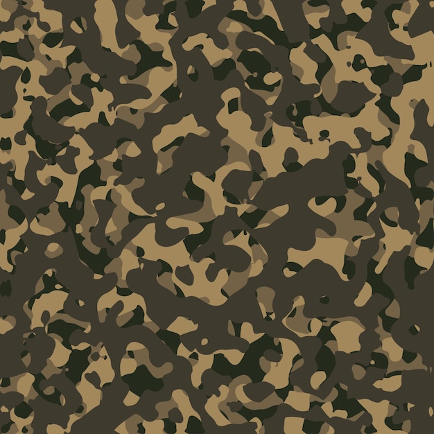 Army camouflage vector seamless pattern Texture military camouflage repeats seamless army Design Vector background