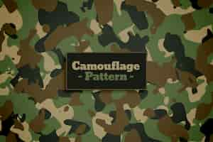 Free vector army and military camouflage texture pattern background