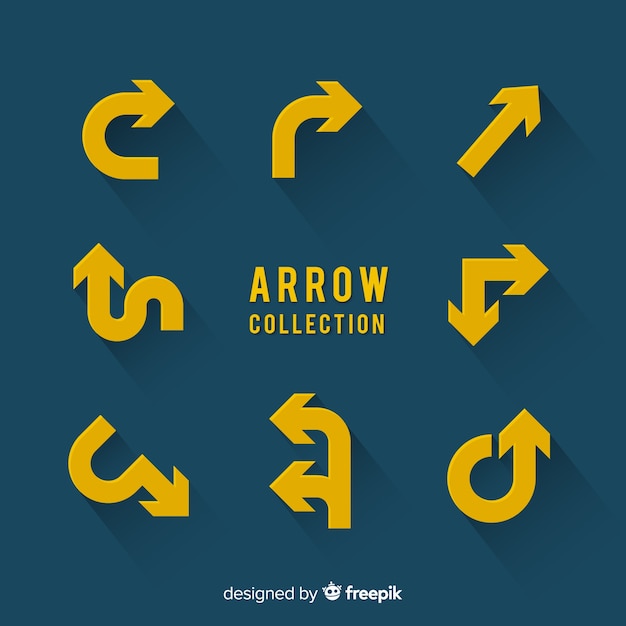 Free Vector arrow collection