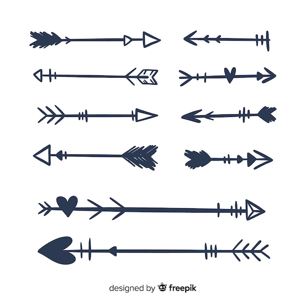 Free Vector arrow collection