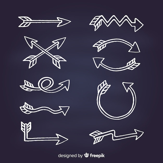 Free Vector arrow collection