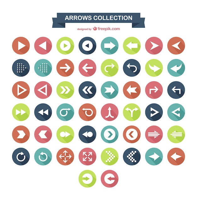 Arrow icons collection