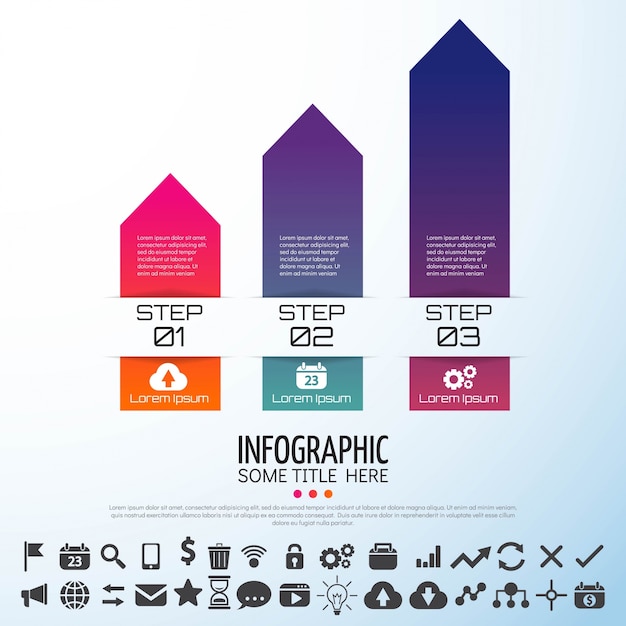 Arrow Infographics Design Template