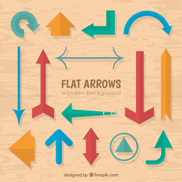 Free Vector arrow set