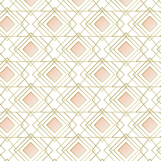 Art deco elegant seamless pattern