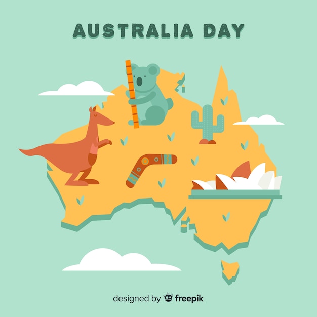 Australia day background