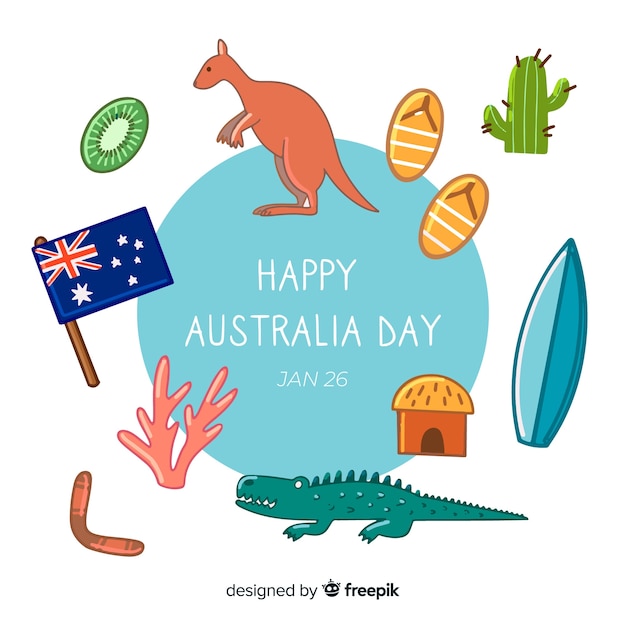 Australia day background