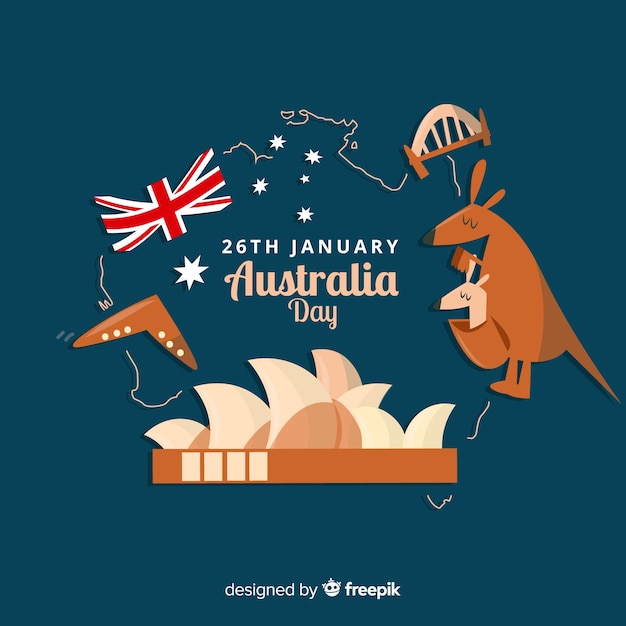 Australia day background