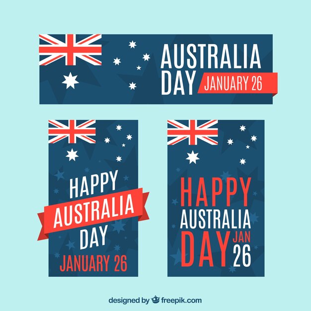 Australia Day Banners Collection