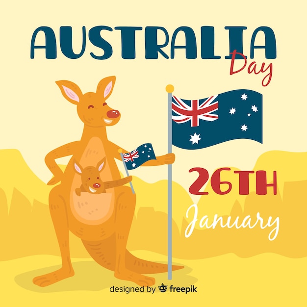 Free Vector australia day