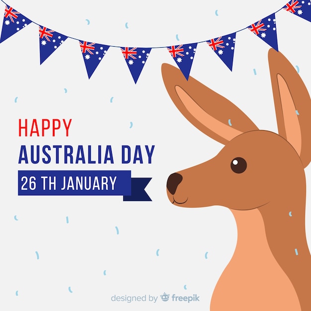 Free Vector australia day