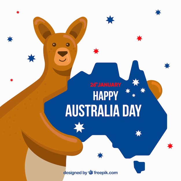 Free Vector australia republic day