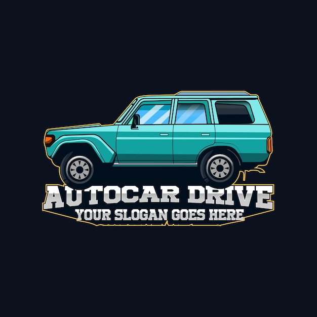 Free vector auto car drive vector logo design