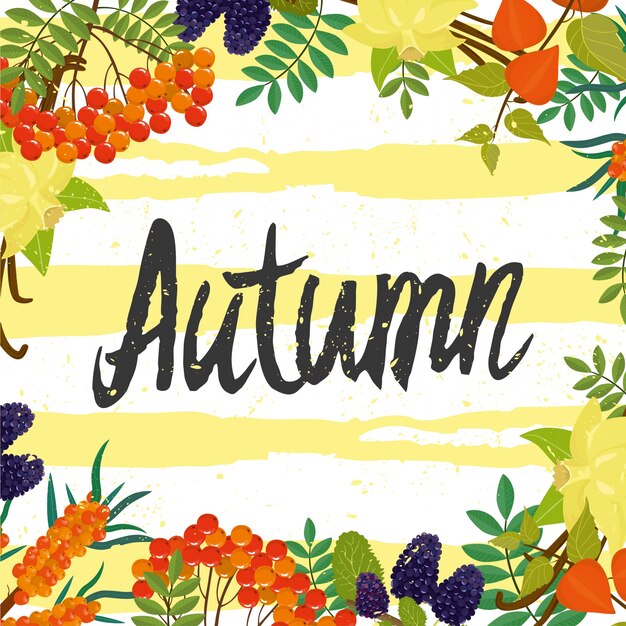 autumn card