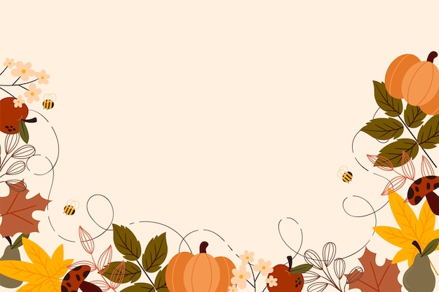 Autumn leaves background