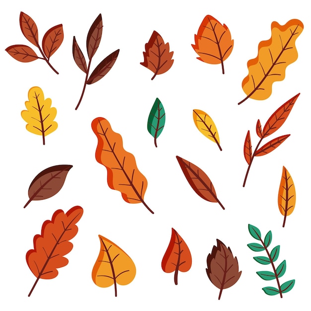 Autumn leaves pack