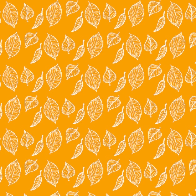 Autumn leaves pattern