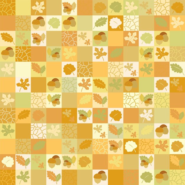 Autumn seamless pattern.