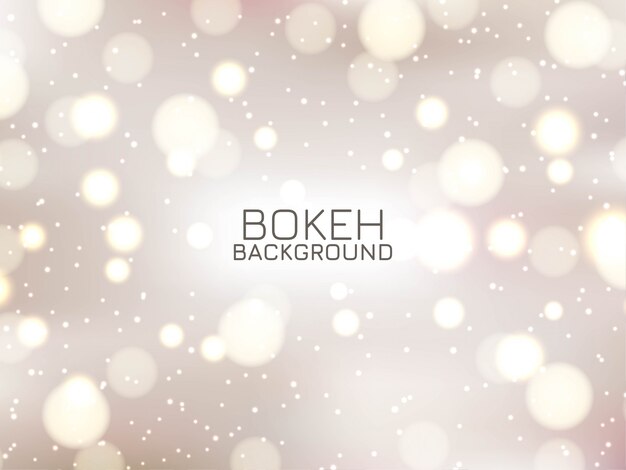 Awesome stylish bokeh background