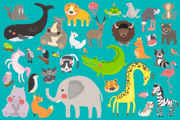 Awesome vector animals