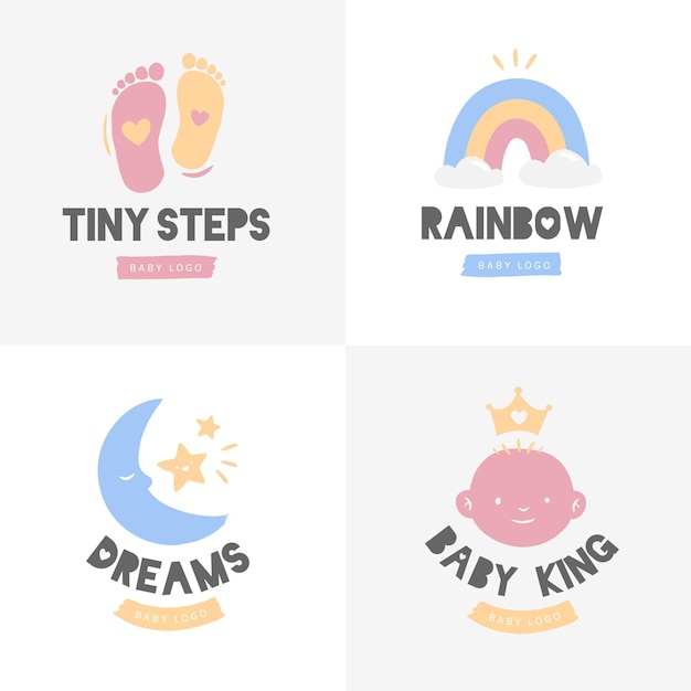 Baby logo collection