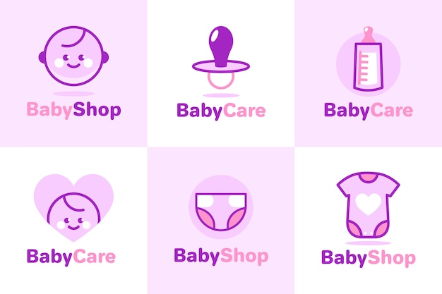 Baby logo collection