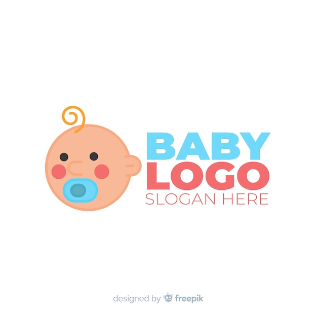 Baby logo template