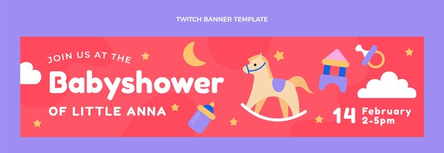 Babyshower twitch banner