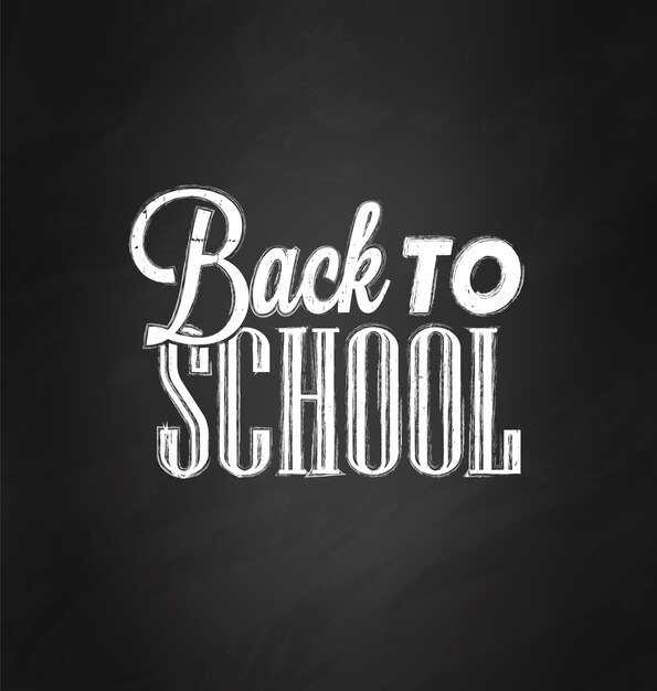 Back to school background design