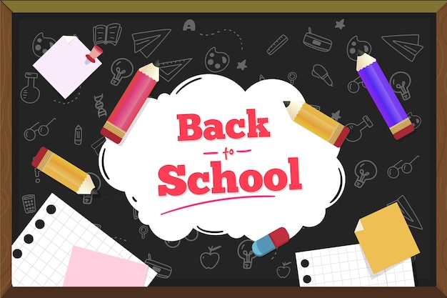 Back to school background