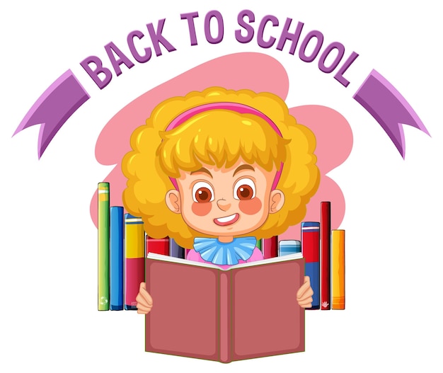 Free Vector back to school illustration