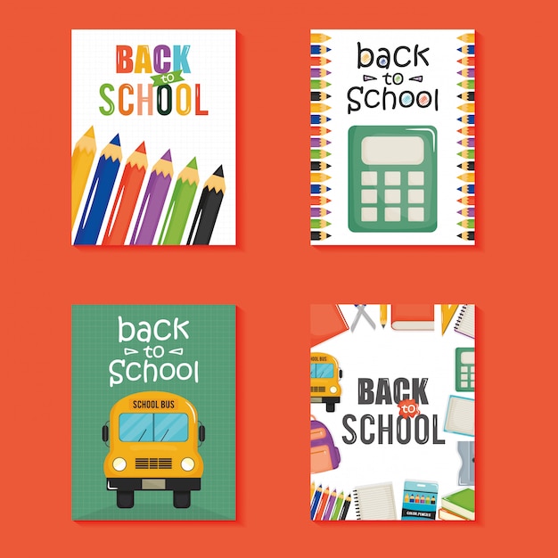 Back to school set