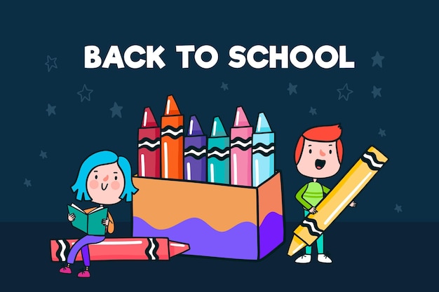 Back to school wallpaper theme