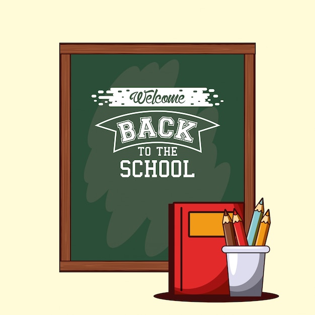 Free Vector back to school   