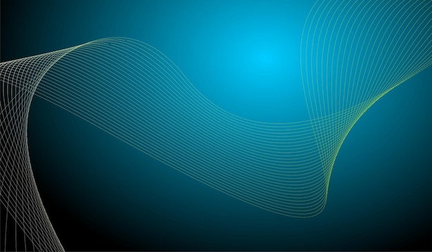 Background abstract line digital gradient style