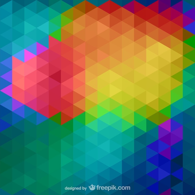 Background abstract triangle