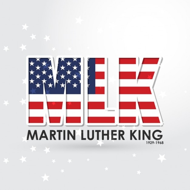 Background con estrellas for martin luther king jr. day 