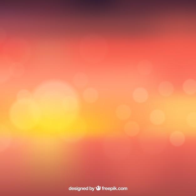 Free Vector background defocused bokeh