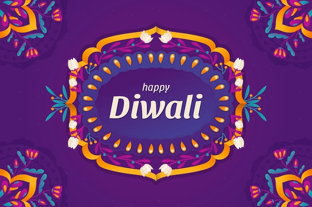 Background for diwali festival celebration