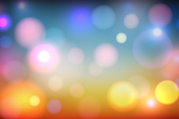 Background gradient with bokeh effect