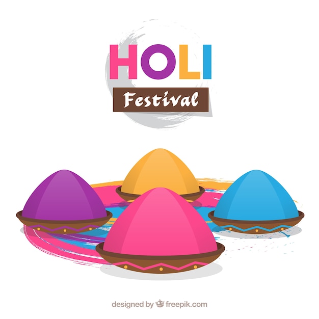 Background for holi festival